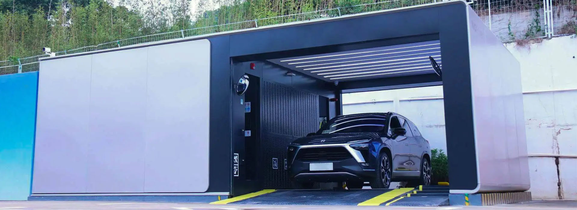 EV battery swapping application scene